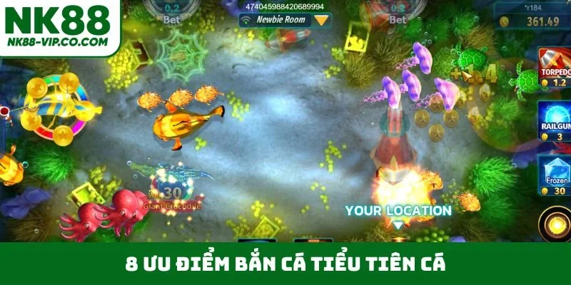 8 ưu điểm bắn cá tiểu tiên cá