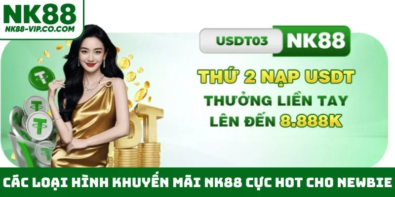Các loại hình khuyến mãi NK88 cực hot cho newbie