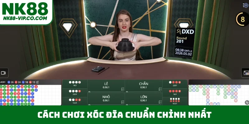 Cách chơi xóc đĩa chuẩn chỉnh nhất