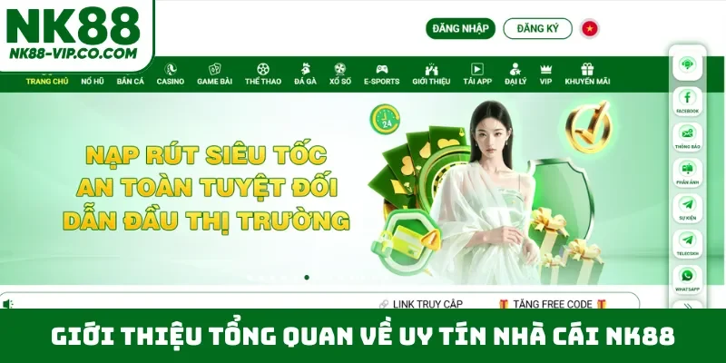 Giới thiệu tổng quan về uy tín nhà cái NK88