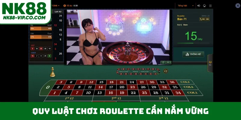 Quy luật chơi Roulette cần nắm vững