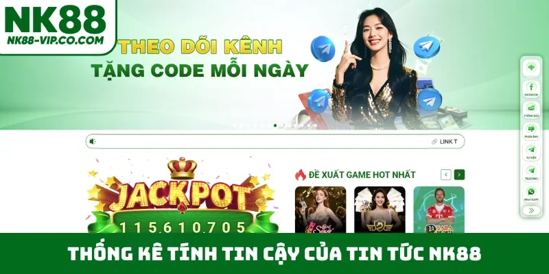 Thống kê tính tin cậy của tin tức NK88