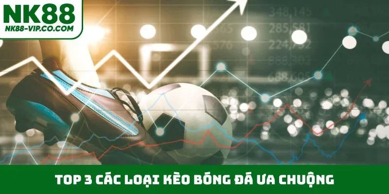Top 3 các loại kèo bóng đá ưa chuộng