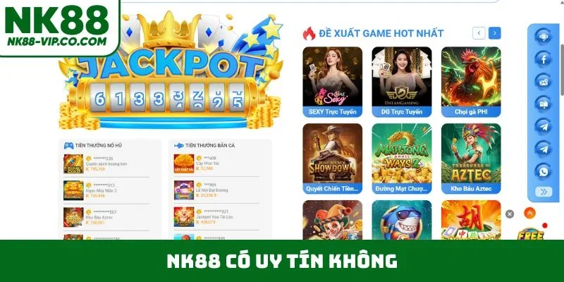NK88 có uy tín không